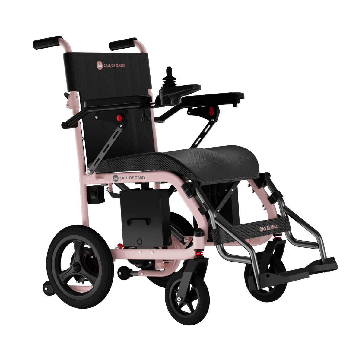 Carrozzina elettrica pieghevole (16,3 kg) | OAS Air Ultra